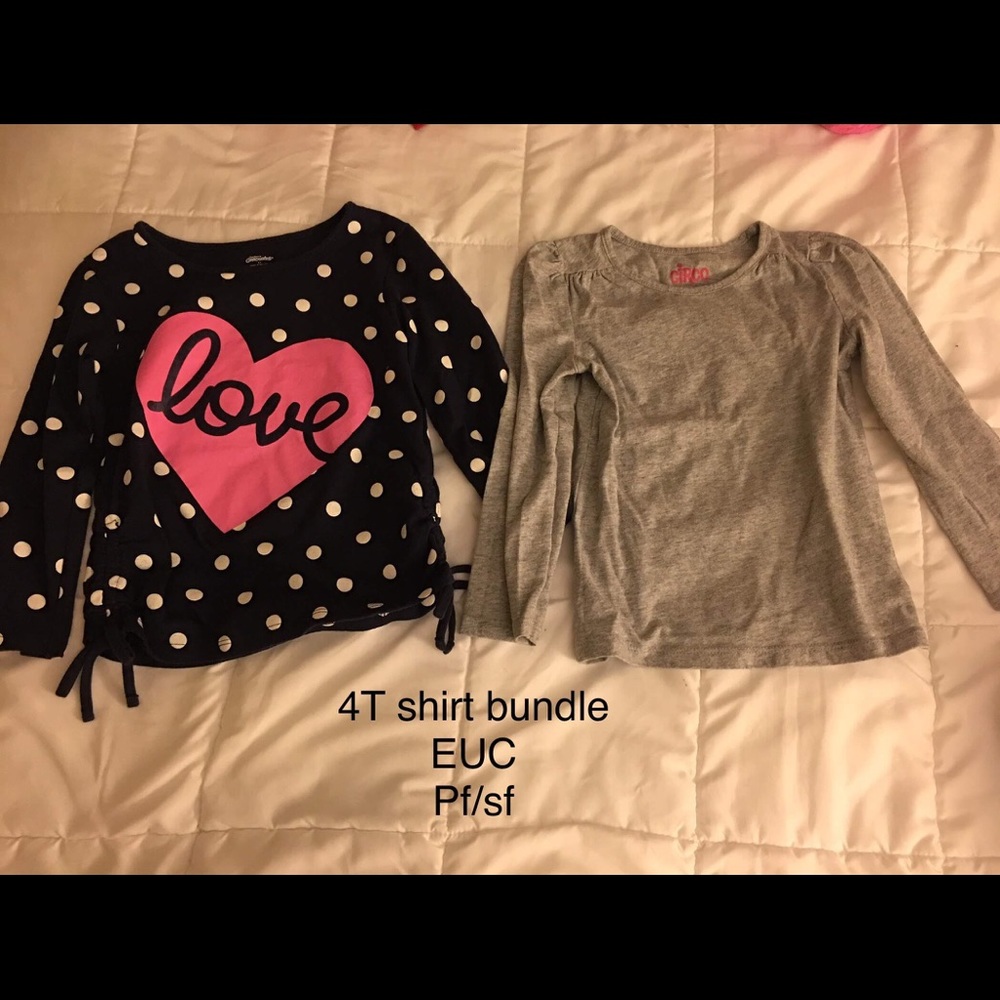 4T shirt bundle “Love”